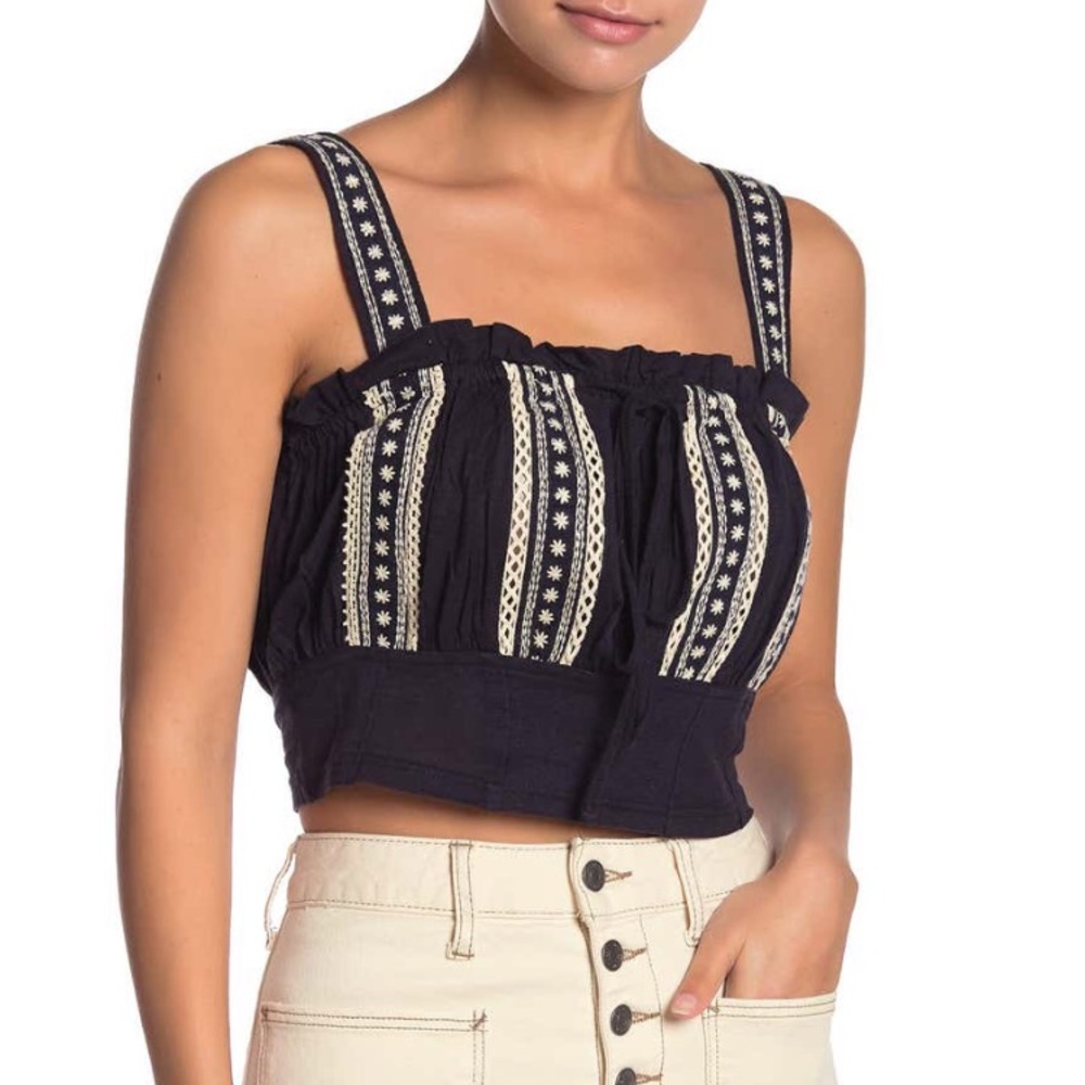 Free People Hill Top Crop Tank